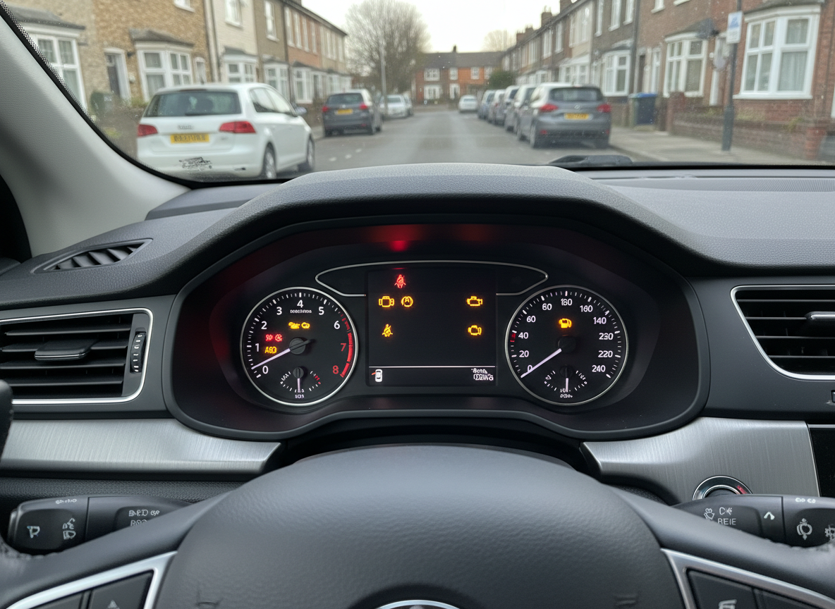 Technician performing ECU remap on a diesel vehicle in West Midlands